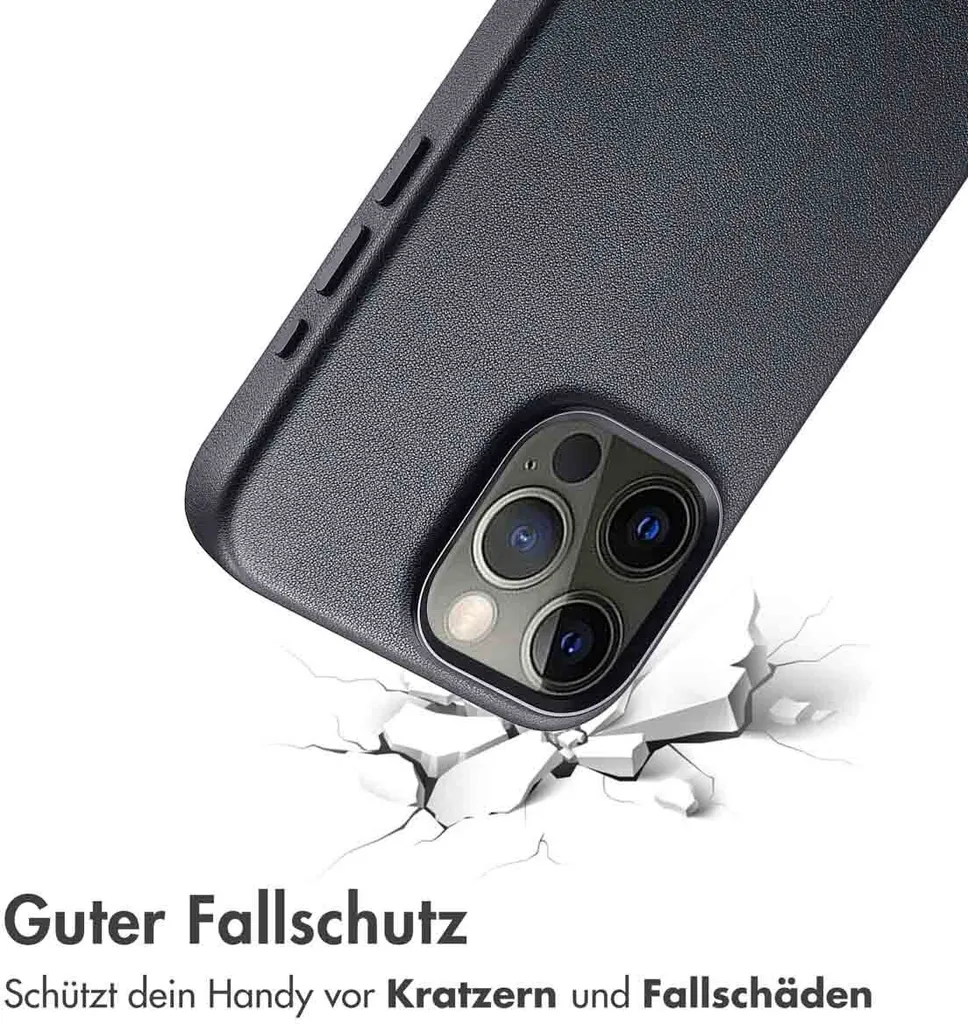 Recensione Cover Pelle iPhone 15 Pro Max Accezz MagSafe Nero Onice - 7