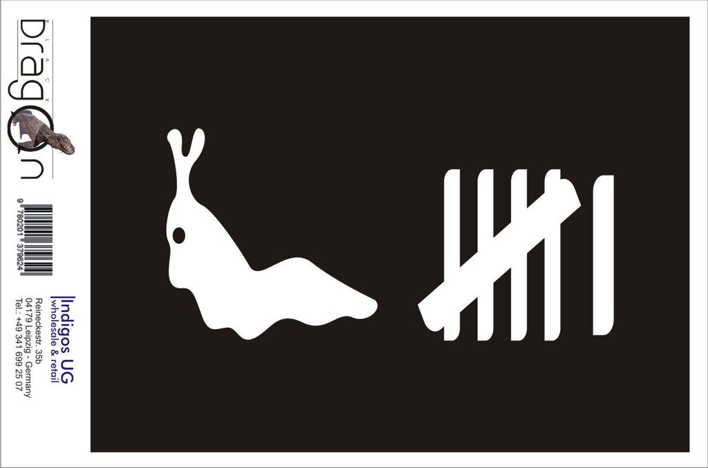 Aufkleber / Autoaufkleber - JDM / Die cut / Auto / OEM - snail Society 210x100mm schwarz - Heckscheibe / Heckscheibenaufkleber