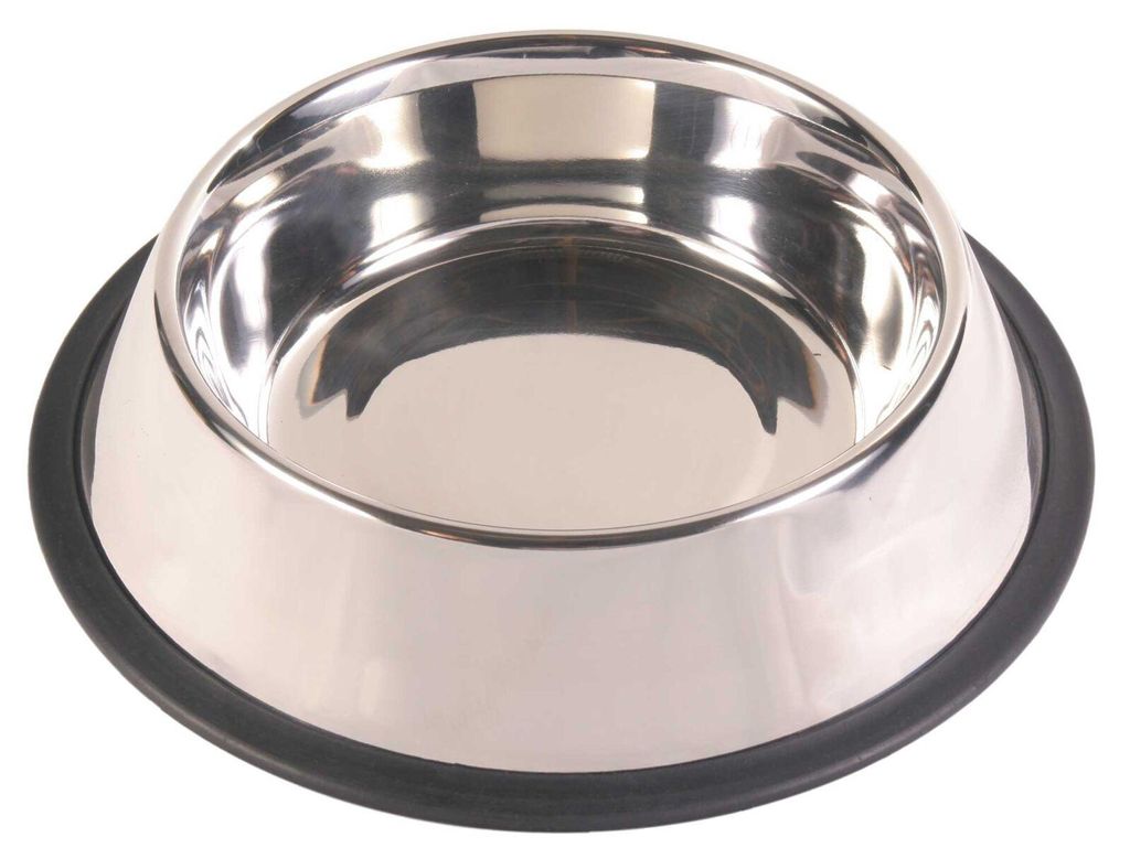 TRIXIE Napf, Edelstahl / Gummiring, 1,75 l / Ø 30 cm Produktbild 