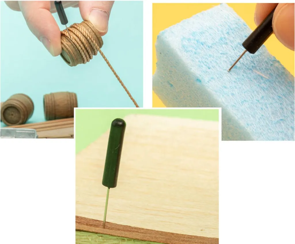 Aiguilles de modelage pour fixation de maquettes et assemblage précis