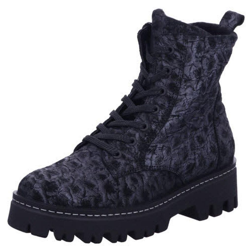 Waldläufer Damen Stiefeletten H-London 47309-4, 47309-4.5, 47309-5, 47309-5.5, 47309-6, 47309-6.5, 47309-7, 47309-7.5, 47309-8 WDL-732808-146 SCHW...