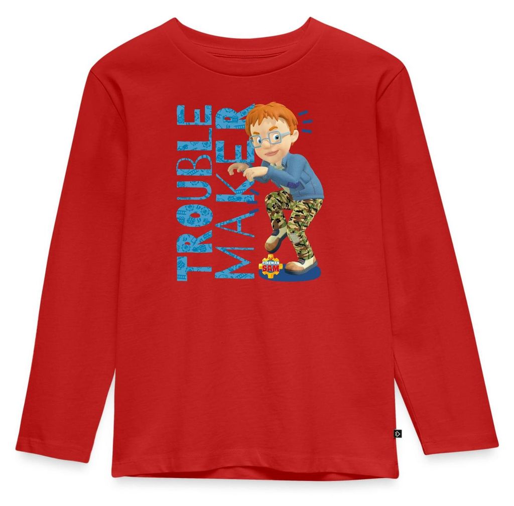 Spreadshirt Feuerwehrmann Sam™ Unruhestifter Norman Price Produktbild 