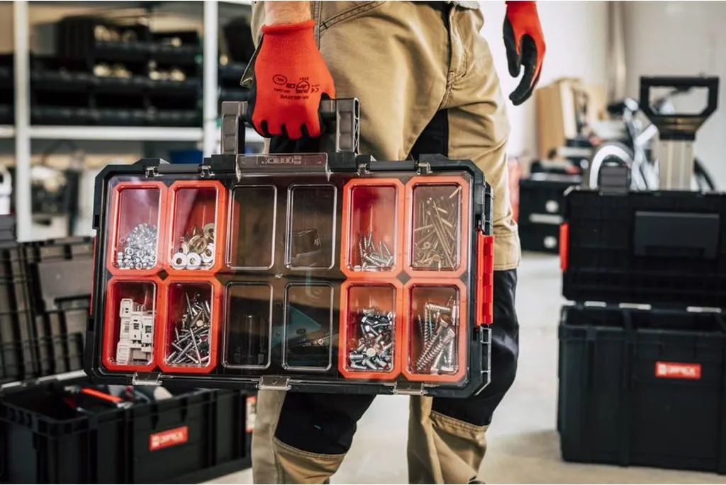 Pack Caisse à Outils Qbrick 7 en 1 : Solution de Transport pour Chantier