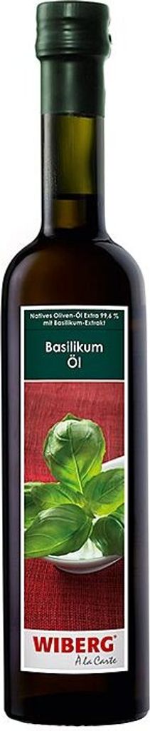 Wiberg Basilikum Öl aus hochwertigem Nativem Olivenöl Produktbild 