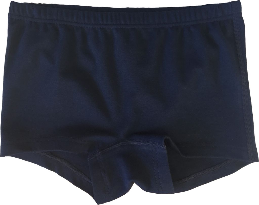 HERMKO 2710 Mädchen-Pant Panty aus 100% Baumwolle, Girl Unterhose Hose, Farbe:marine, Größe:92