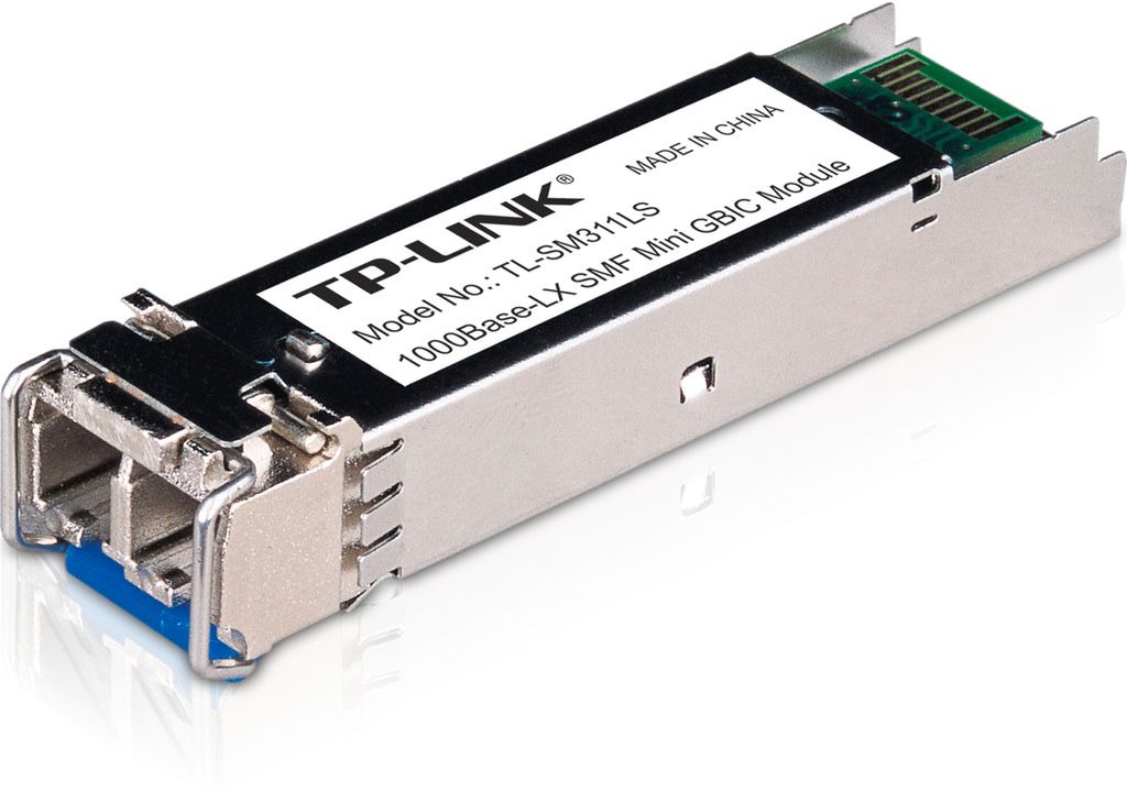 TP-Link TL-SM311LS Gigabit SFP Transceiver Modul, Single-Mode MiniGBIC, Verlängerung der Übertragungsstrecke