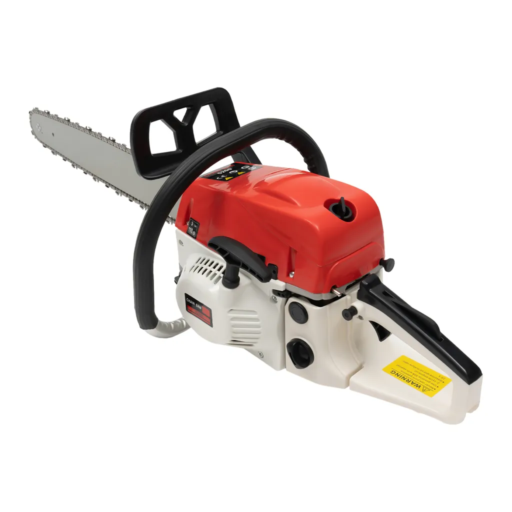 Kit tronçonneuse à essence 52 cm³ performante pour abattage de bois - 9