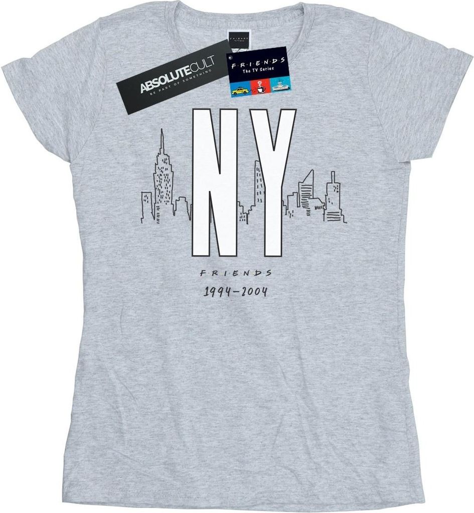Friends - Dámske tričko "NY City" BI20793 (L) (Grey) Obrázok produktu 