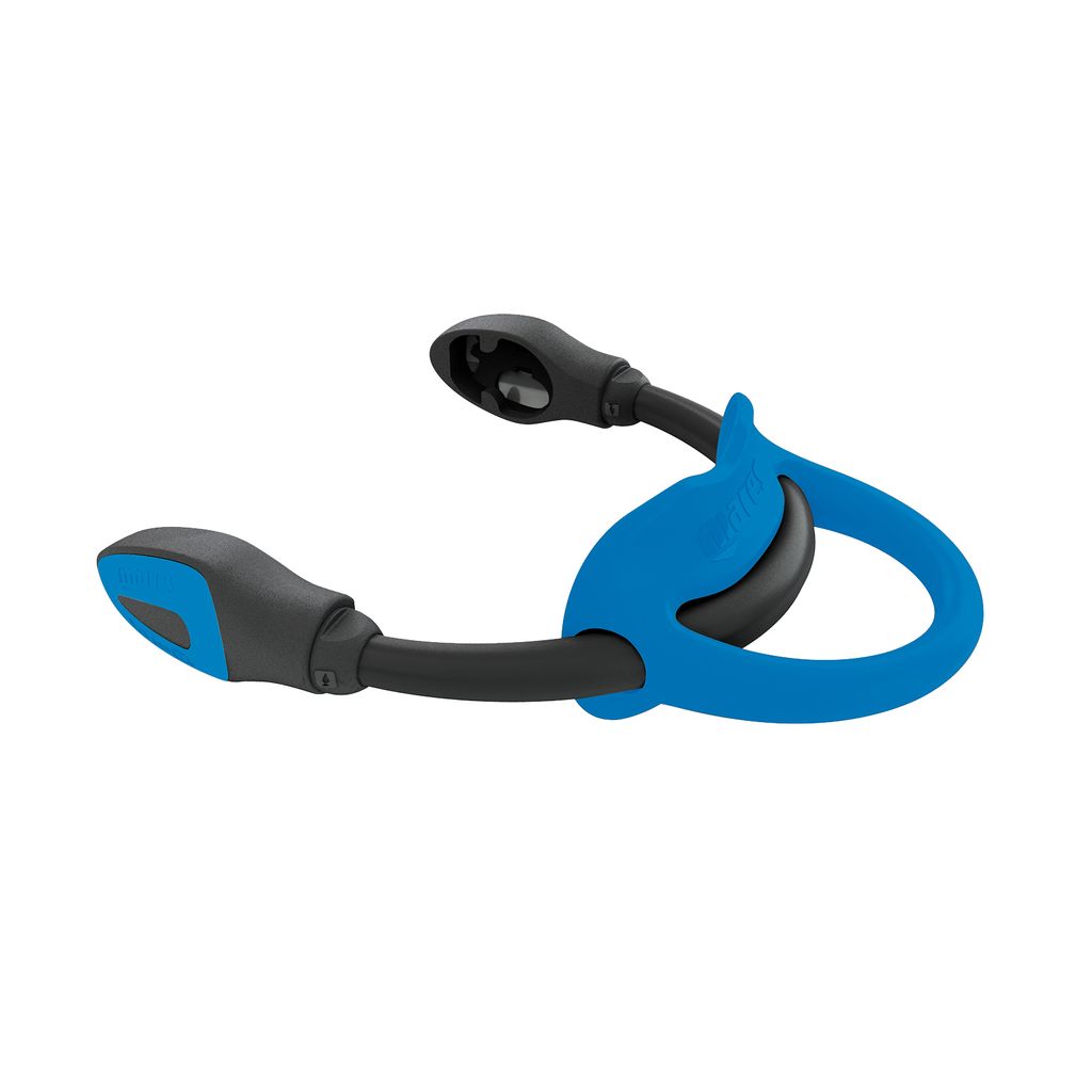 Mares Bungee Straps - farbige Flossenbänder, Größe:R, Farbe:blau