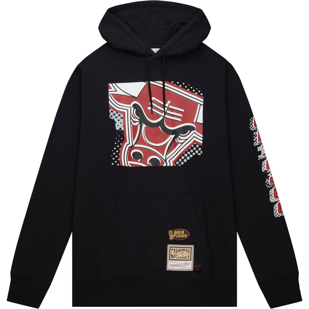 Mitchell & Ness Fleece Hoody - BIG FACE Chicago Bulls - L