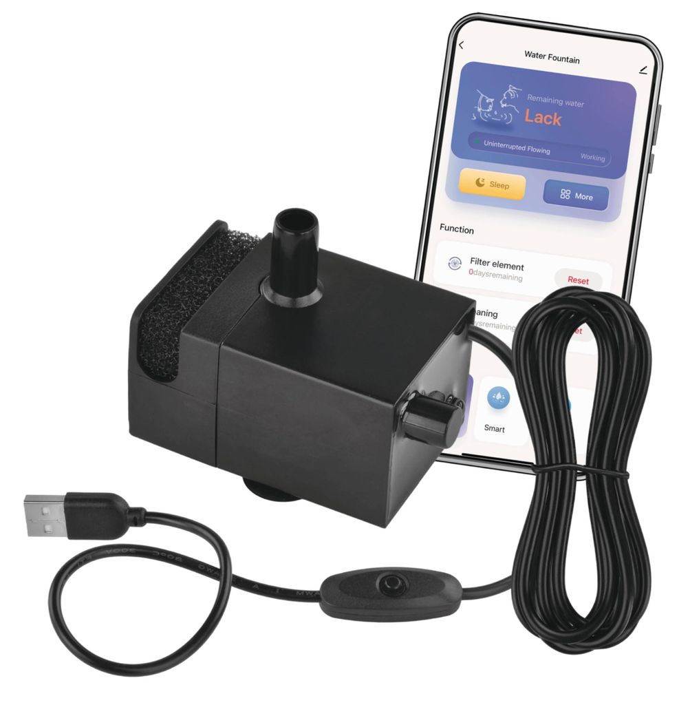 EMOS GoSmart Pompa di ricambio per fontana intelligente per Immagine del prodotto 