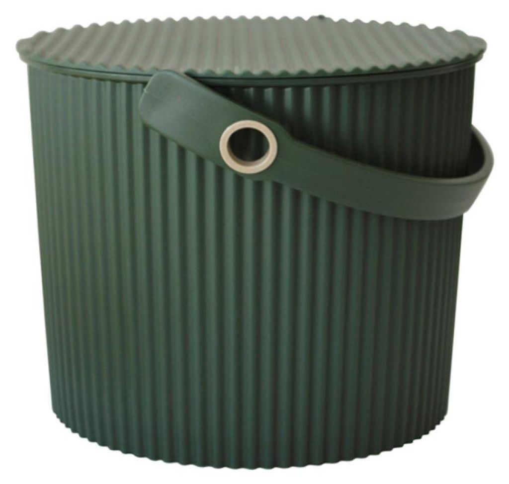 Hachiman garden tool bucket 8L Eimer Dunkel grün
