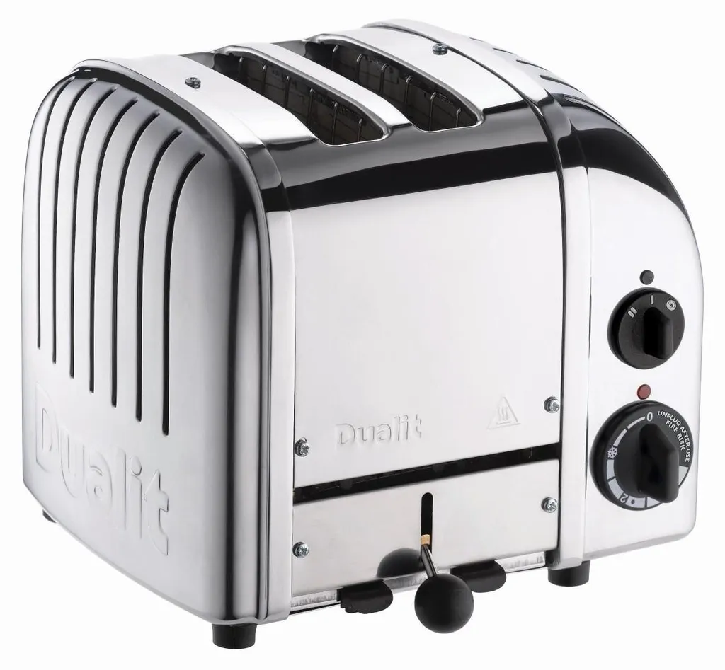 Grille-pain Dualit NewGen 2S inox gris idéal pour le petit-déjeuner