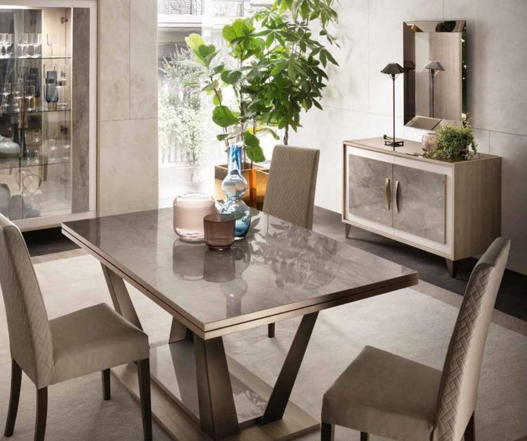 Komplett Set Esstisch 4 Stühle Esszimmer Ess Gruppe Garnitur Tisch Tische 5tlg