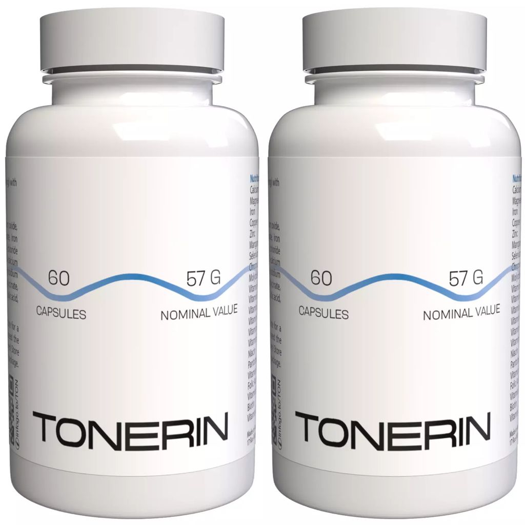 TONERIN - 120 Kapsułek (2 x 60 Kapsułek) - 2 Dawki Zdjęcie produktu 