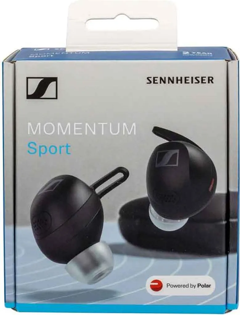 Sennheiser MOMENTUM Sport Noir : Fini les écouteurs qui tombent en courant