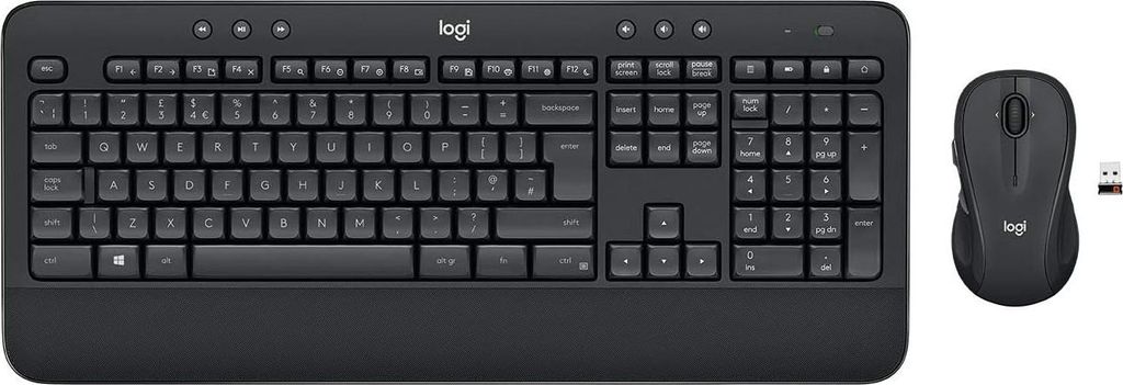 Logitech MK545 erweiterte drahtlose Tastatur und Maus, Produktbild 