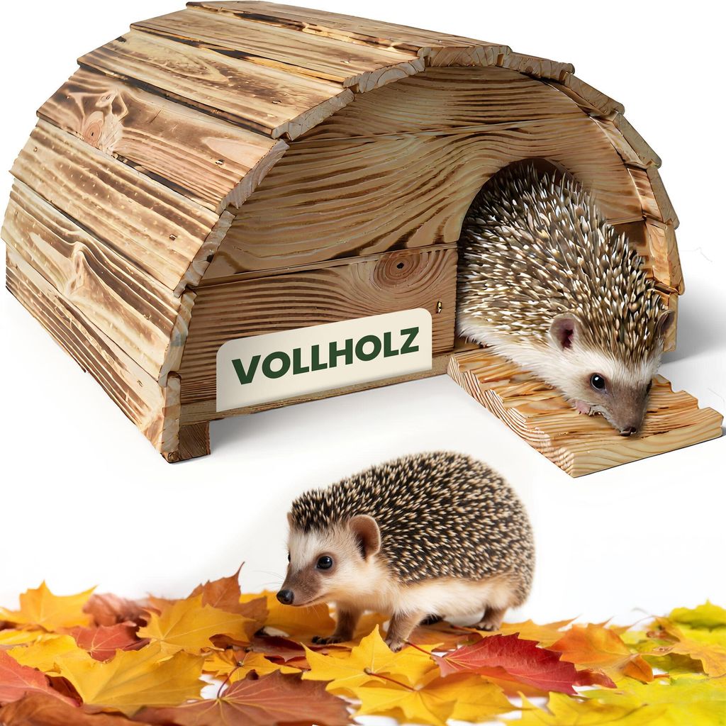 Igelhaus Igelhütte zooprinz Knut | Winterfest | Wetterfest Produktbild 