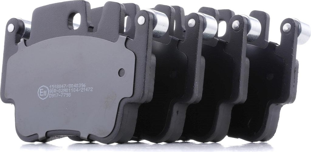 RIDEX Bremsbeläge Satz Vorne für PORSCHE BOXSTER (986) 402B0495
