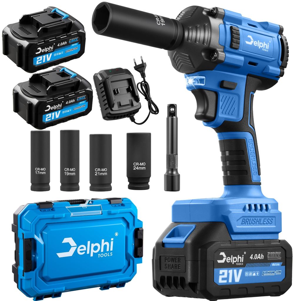 Delphi - Avvitatore a impatto a batteria - Avvitatore a Immagine del prodotto 