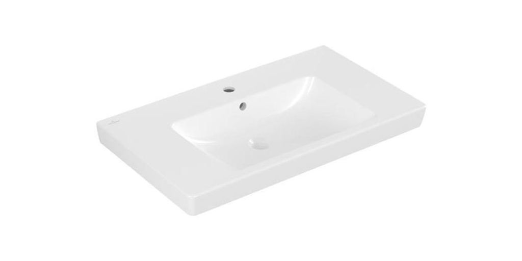 V&B Schrankwaschtisch SUBWAY 2.0 800x470mm, mit ÜL we C+ Produktbild 
