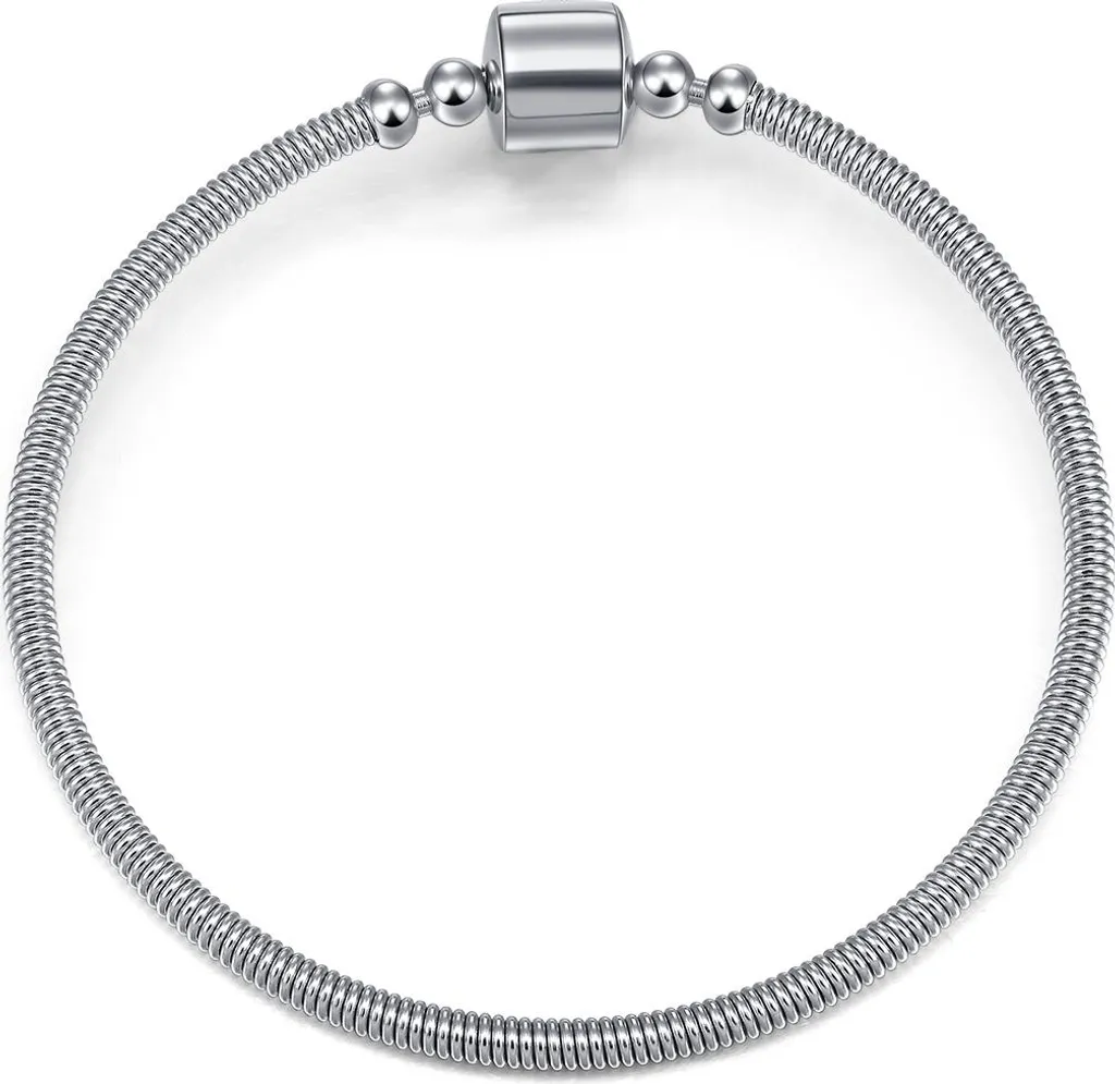 Bracciale Componibile Pandora Acciaio 21cm | Offerta Esclusiva Moments