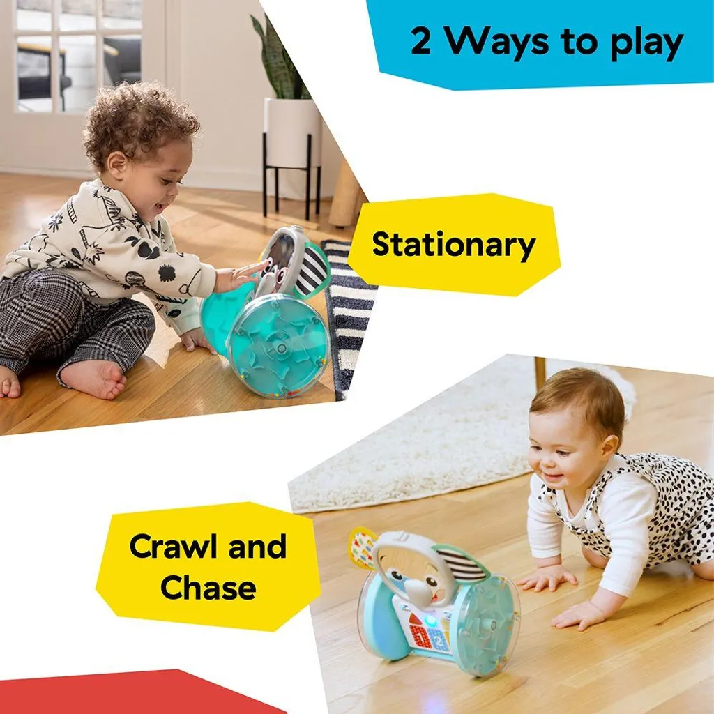 Jouet interactif bébé Chase et Tap Earl Baby Einstein éveil musical
