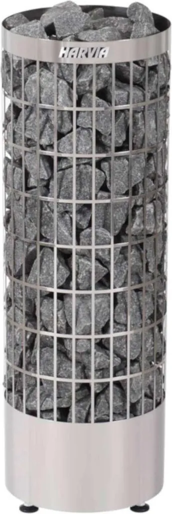 Harvia Cilindro 9 kW Poêle Sauna Grande Capacité de Pierres Acier Inox