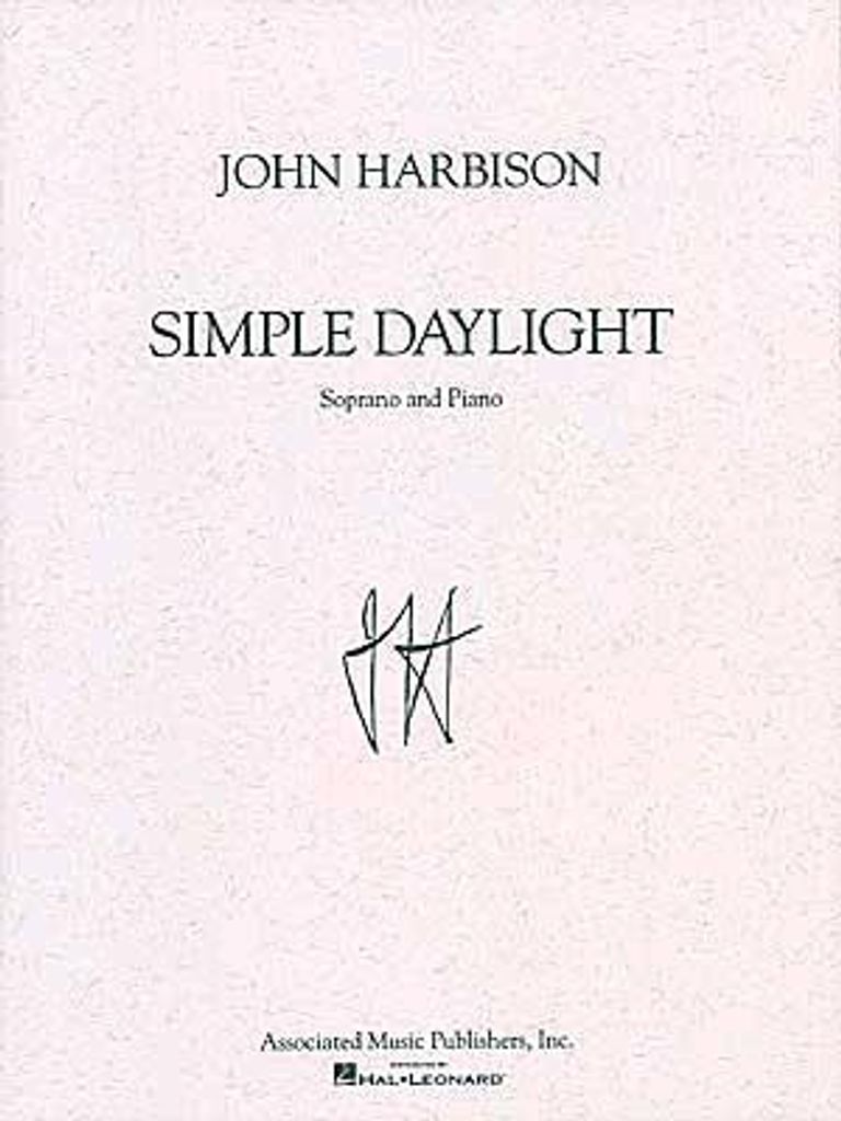 Simple Daylight: Soprano and Piano
