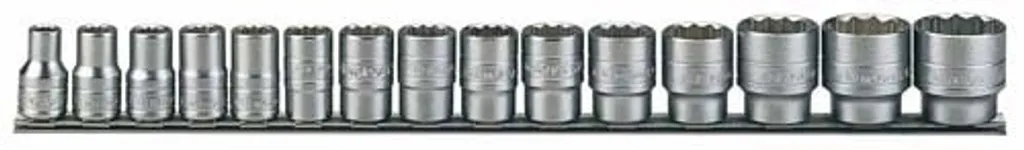 Set de Douilles 1/2" pour Mécanique Auto et Industrie - 15 Pièces Tengtools