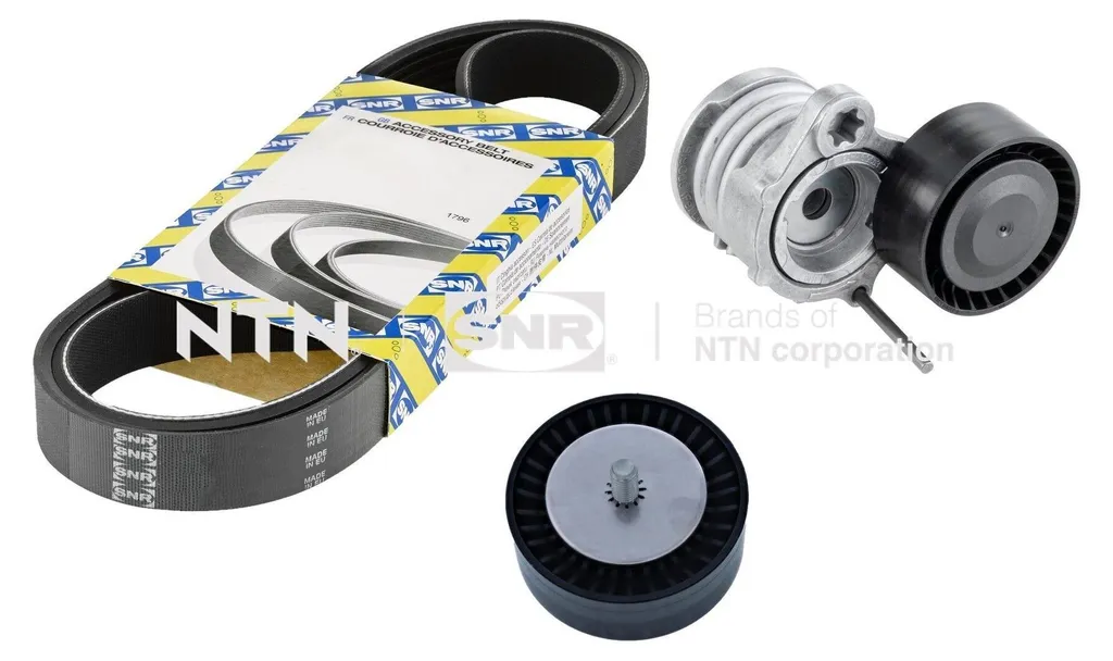 Supprimez les sifflements moteur BMW avec le kit courroie KA850.06 NTN