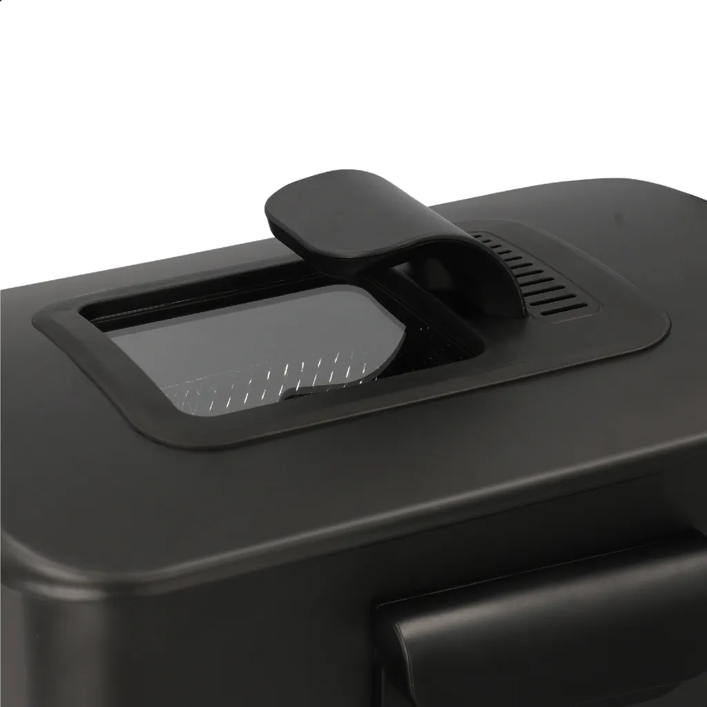 Brabantia Brabantia BBEK1130BK Friggitrice - Friggitrice - 4 litri - 2200 Watt - RVS - Nero - 6