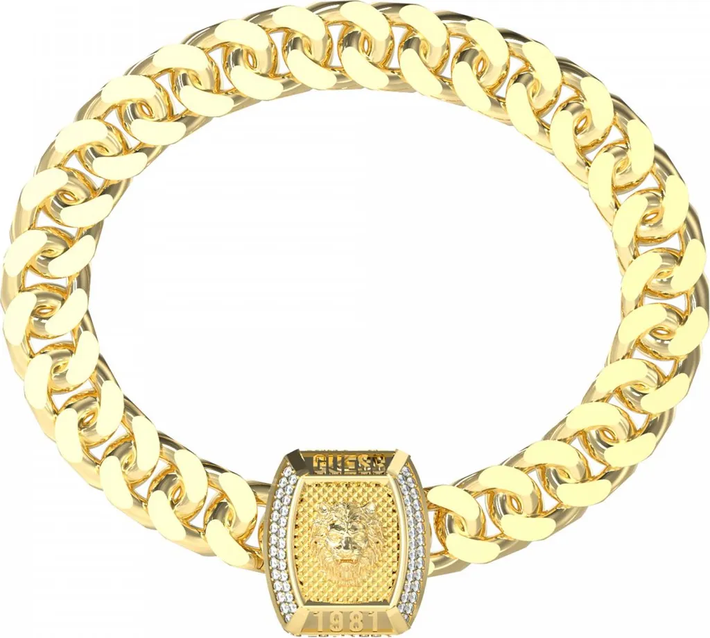 Bracciale Uomo Guess in Acciaio 316L 19cm - Look Urban Minimal