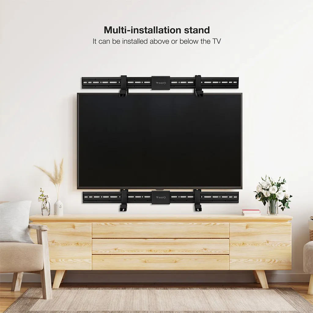 Support pour barre de son multi-installation robuste supportant 15 kg Max - 7