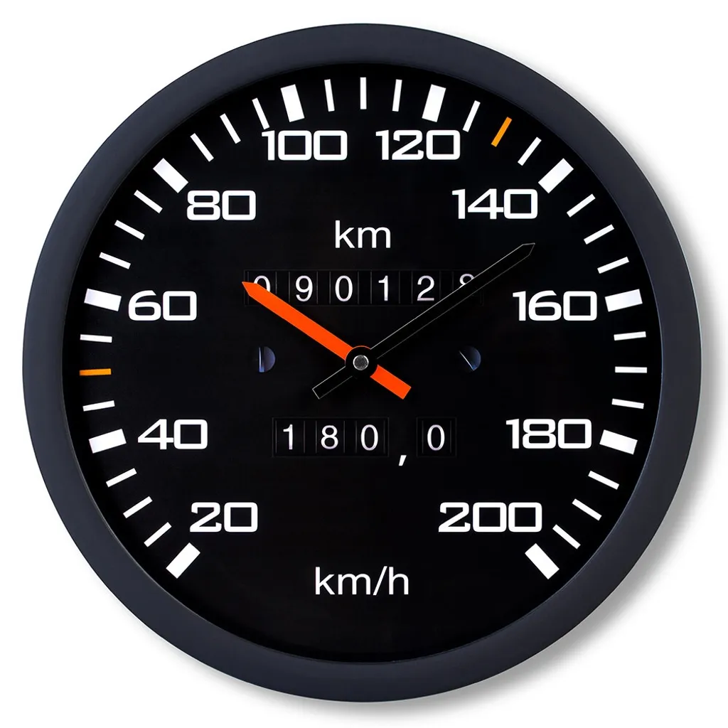 Horloge compteur de vitesse : cadeau idéal pour anniversaire copain