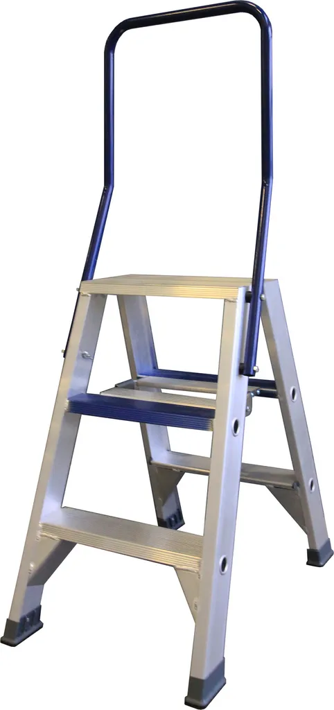 Escabeau ASC DT-3 double face 3 marches hauteur travail de 2,76m