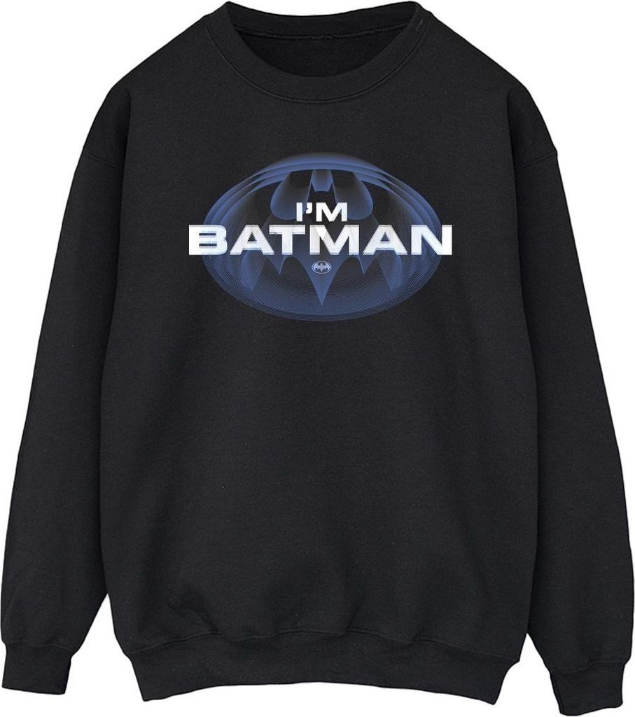 DC Comics - "I'm Batman" Sweatshirt für Herren BI47239 (S) Produktbild 