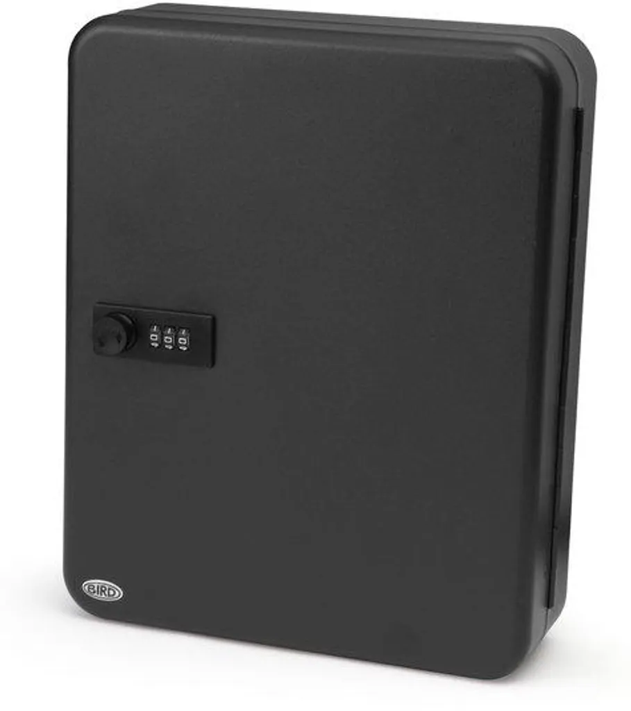 Armoire à clés haute capacité à code manuel sans pile - Acier Noir 60