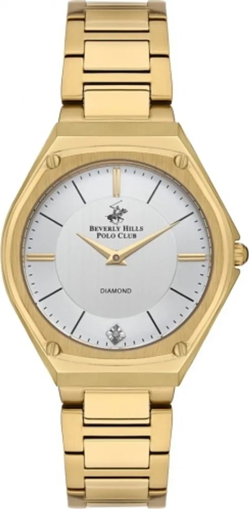 Montre Femme Beverly Hills Dorée - Idée Cadeau Idéale pour Anniversaire