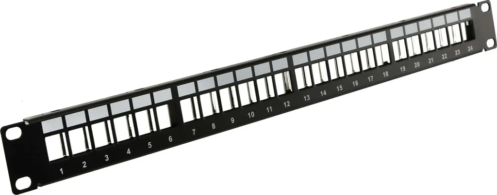 Patch Panel RED4POWER KPP-19-24 | 24 Porte 19" per Cablaggio Professionale