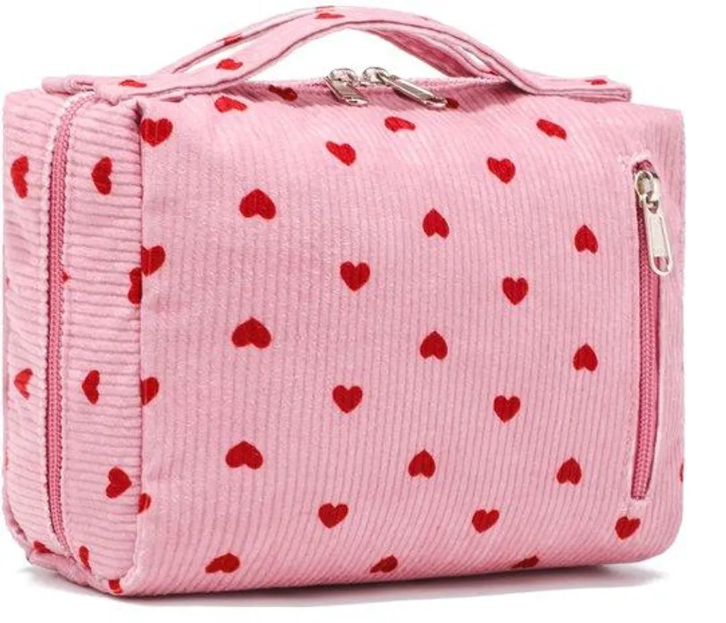 Trousse de maquillage voyage femme : organiseur cabine format compact