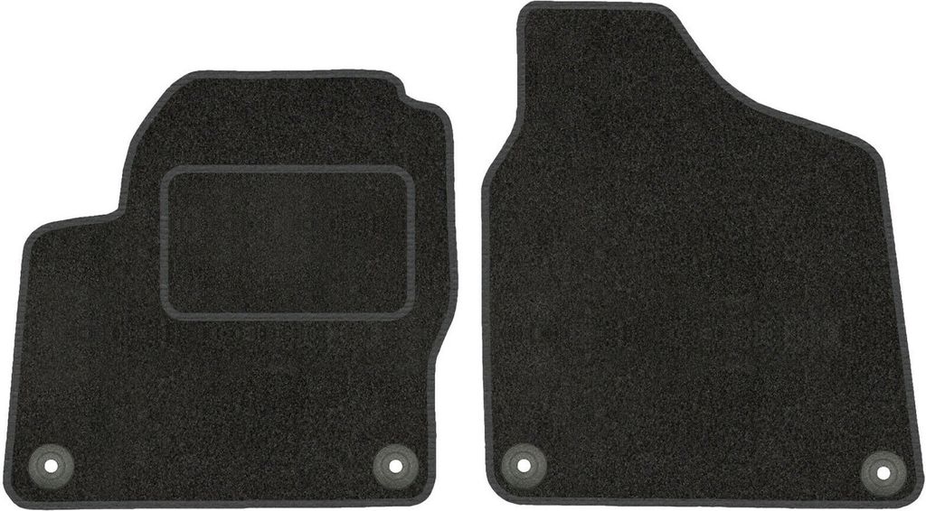 Tapis de sol avant pour VW Volkswagen Sharan I (1996-2010) Image du produit 