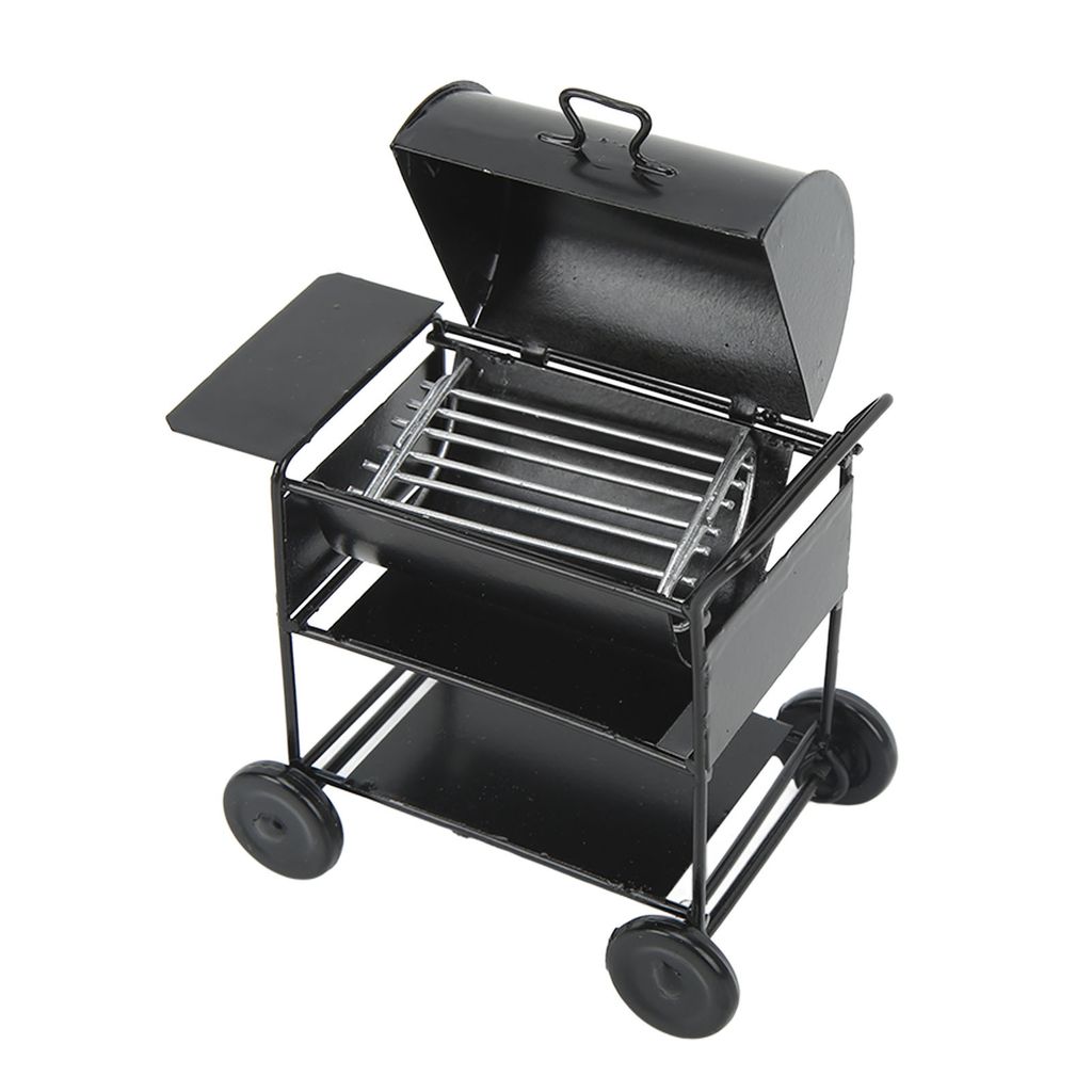 Mini parrilla para casa de muñecas, modelo de horno de Imagen del producto 