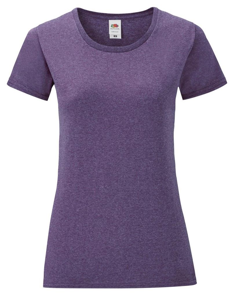 Fruit of the Loom Ladies Iconic 150 T-Shirt Farbe: violett Produktbild 