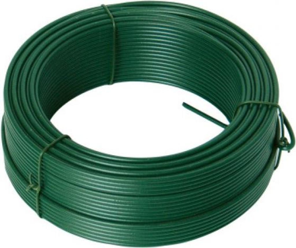 Levior Napínací drát zelený PVC Rozměr: 2,6 mm x 26 m Obrázek produktu 