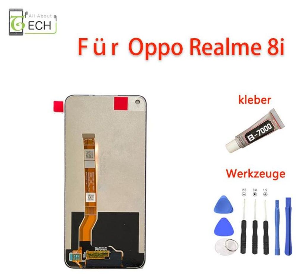 Für Oppo Realme 8i RMX3151 LCD Display Touchscreen Produktbild 