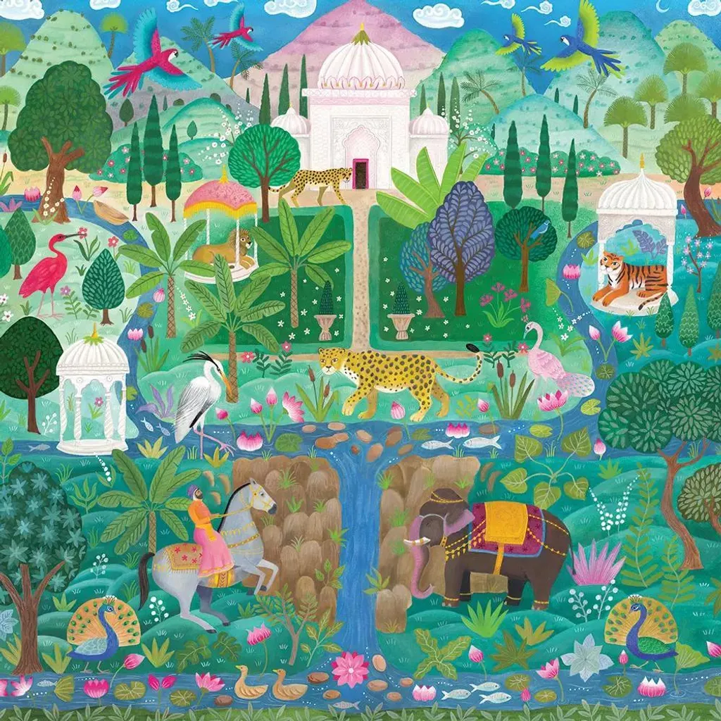 Puzzle relaxation 1000 pièces Palace Garden pour soirée calme