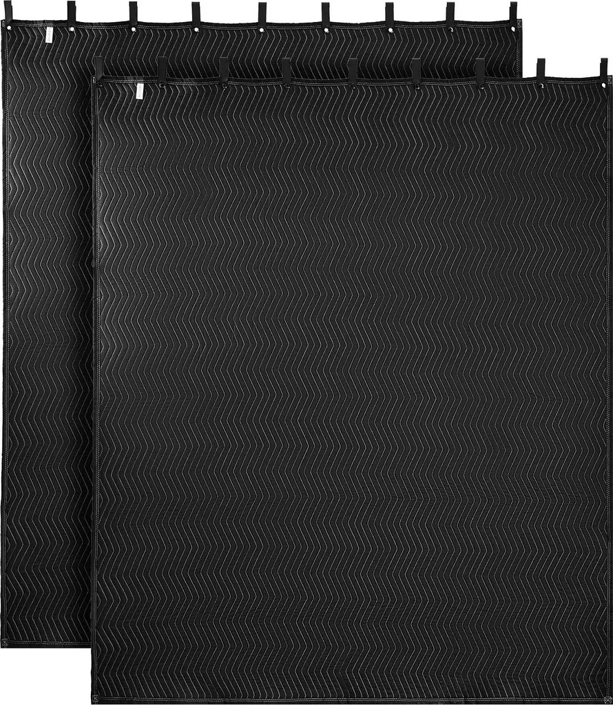 Plafond Acoustique à Œillets en Coton - Protection Sonore 243x203 cm x2