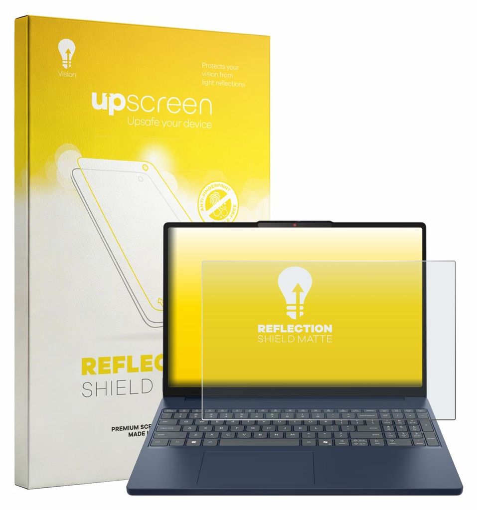 upscreen Schutzfolie für Lenovo IdeaPad Slim 3i Gen 11 15" Displayschutz Displayschutzfolie Folie Matt Entspiegelungsfolie