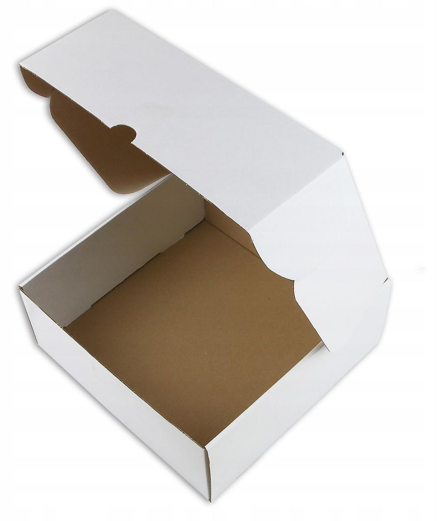 13 x 13 x 10 cm Formschachtel in Weiß – Set mit 100 Stück